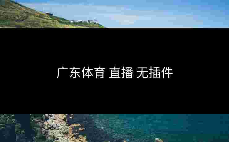 广东体育 直播 无插件